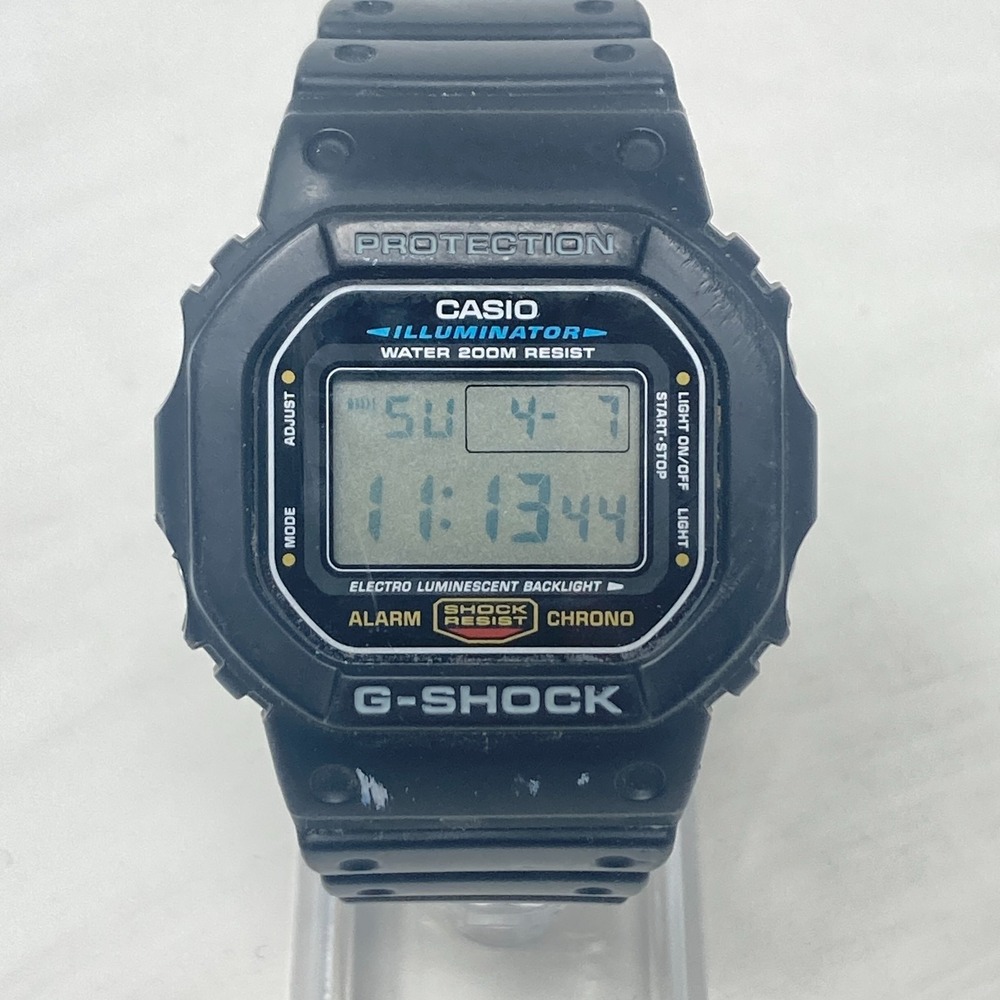 Casio G-Shock Watch Men Digital 44mm Backlight 3229 DW-5600E Day Date Alarm
